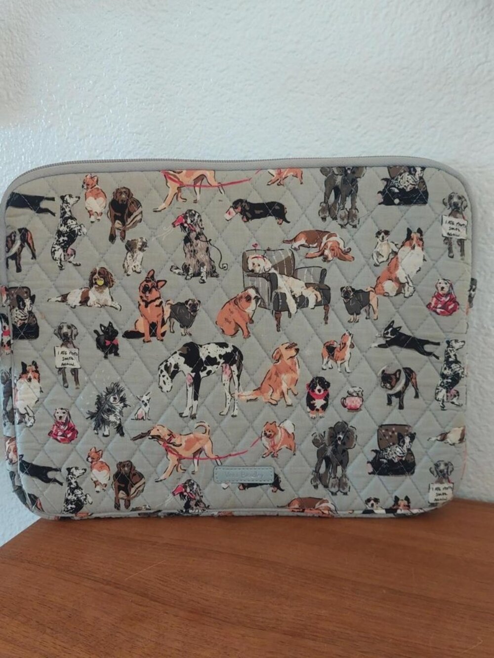Vera Bradley dog show best in show laptop dog case pouch #pug #dog